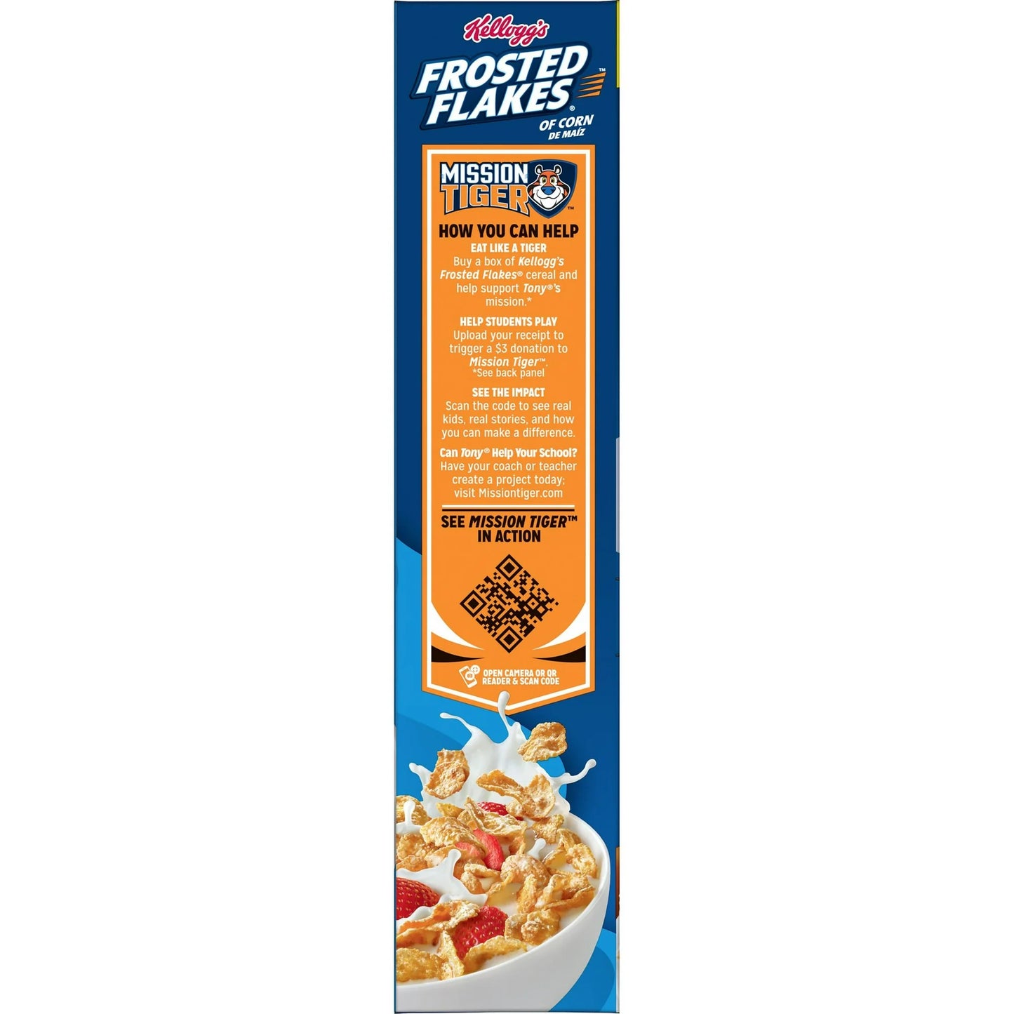 Kellogg's Frosted Flakes Breakfast Cereal