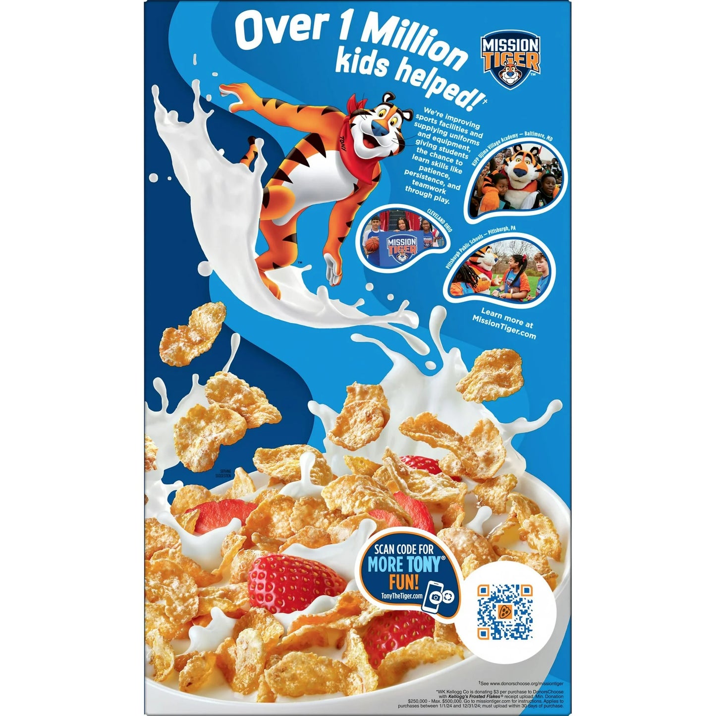 Kellogg's Frosted Flakes Breakfast Cereal